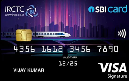 SBI Card IRCTC Platinum Credit Card SBI Card IRCTC Platinum Credit Card