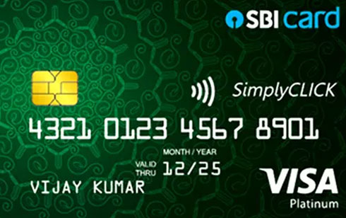 SBI Card Simply Click Credit Card SBI Card Simply Click Credit Card